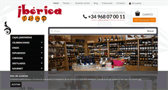 Desktop Screenshot of ibericashop.com