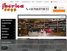 Tablet Screenshot of ibericashop.com